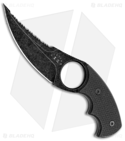 Station IX La Griffe 5 Fixed Blade Knife Black G-10 (3