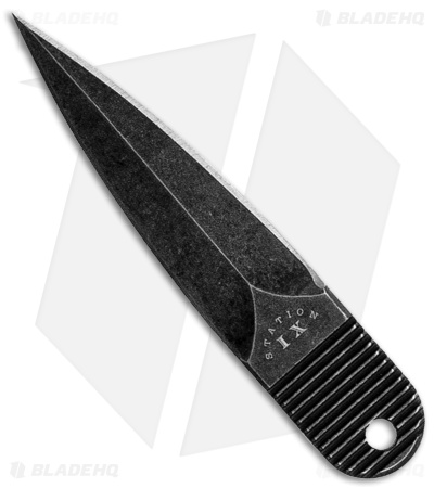 Station Ix Station IX S.O.E. Lapel Dagger Black (2