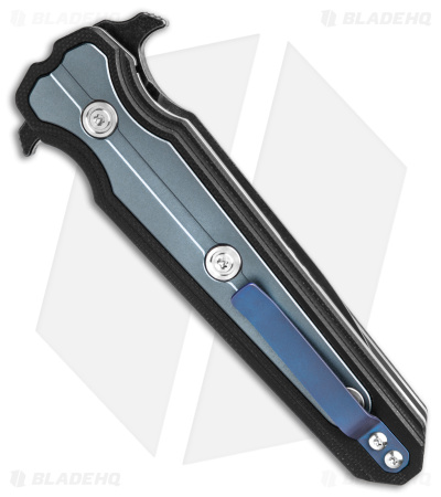 Stedemon DongShan Liner Lock Knife Blue Al/G-10 (3.9" Two-Tone) STEDSBLUE