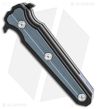 Stedemon DongShan Liner Lock Knife Blue Al/G-10 (3.9" Two-Tone) STEDSBLUE