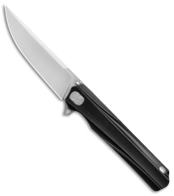 Stedemon Shy V Integral Frame Lock Knife Black Ti (4" Satin) 