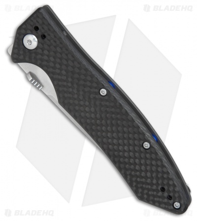 Steel Will Resident Frame Lock Knife Carbon Fiber (3.5" Satin) F15-91