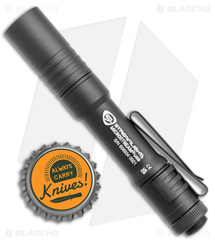 Streamlight Micro Stream USB Rechargeable Flashlight Black (250 Lumens) - Blade HQ Streamlight Micro Stream USB Rechargeable Flashlight Black (250 Lumens) - Blade HQ