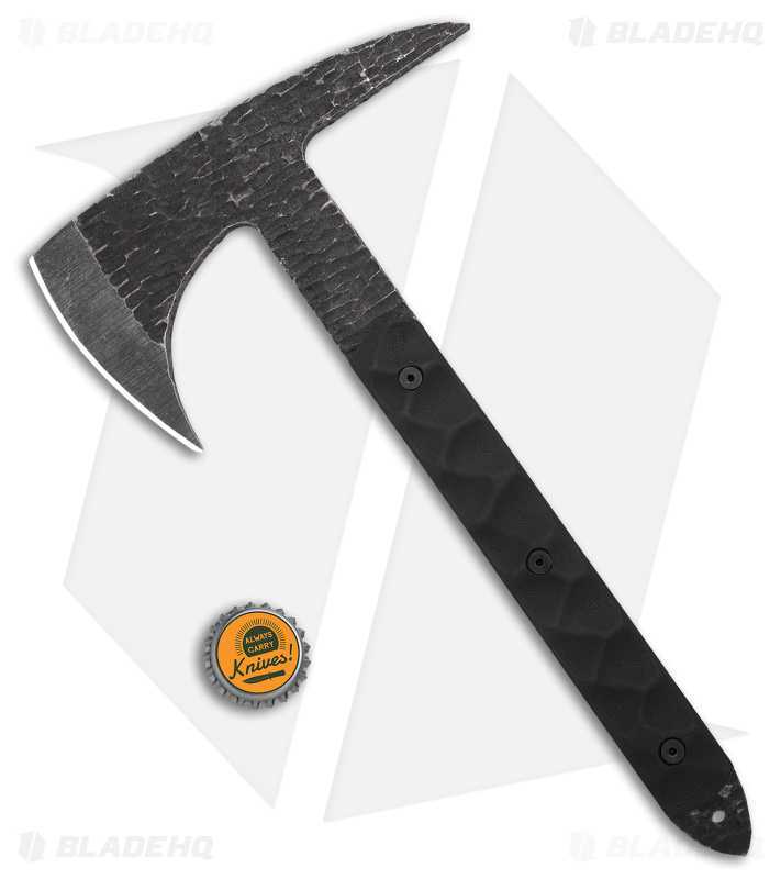 Stroup Knives Tomahawk Spike X 12.25" Black G-10 w/ Kydex Sheath