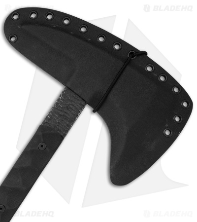Stroup Knives Tomahawk Spike X 12.25" Black G-10 w/ Kydex Sheath