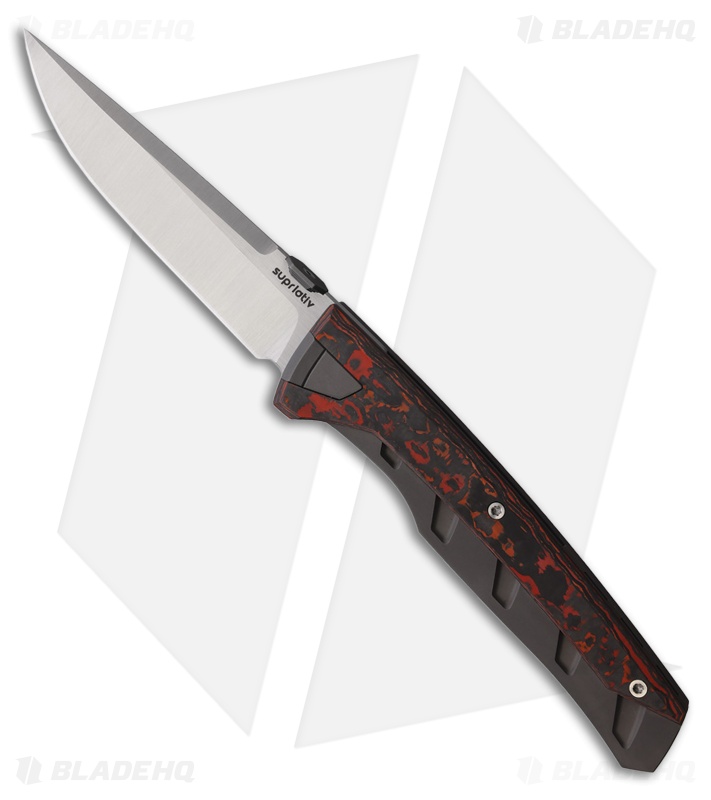 Suprlativ Knives Matador Knife Mars Valley Carbon Fiber/Ti