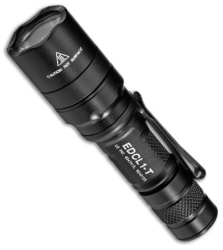 SureFire  Dual Output Everyday Carry LED Flashlight Black  (500 Lumens) EDCL1-T