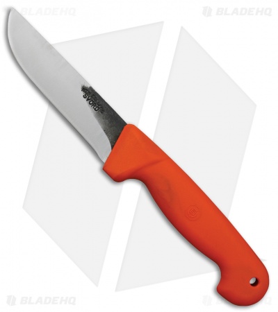 Svord Kiwi General Outdoors Fixed Blade Knife Orange (4.75" Two-Tone)
