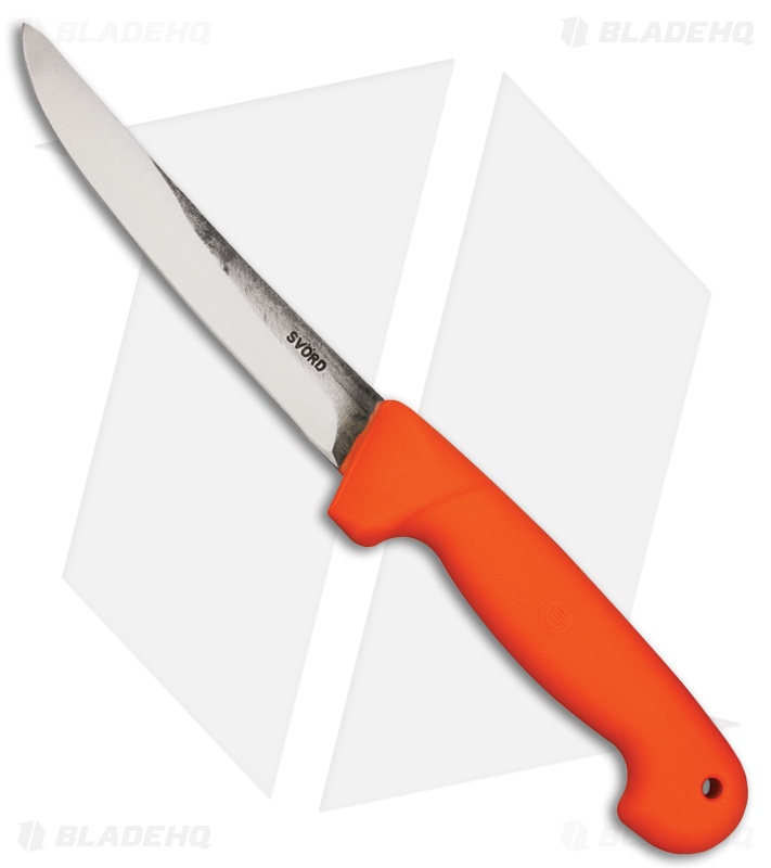 Svord Kiwi General Purpose Fixed Blade Knife Orange KGP (6" Two-Tone)