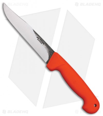 Svord Kiwi Trapper Fixed Blade Knife Orange (6.5" Two-Tone)