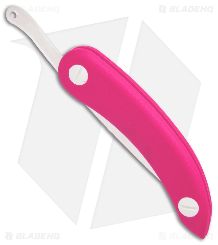 Svord Zero Metal Peasant Knife Friction Folder Pink (3.125" Polymer)
