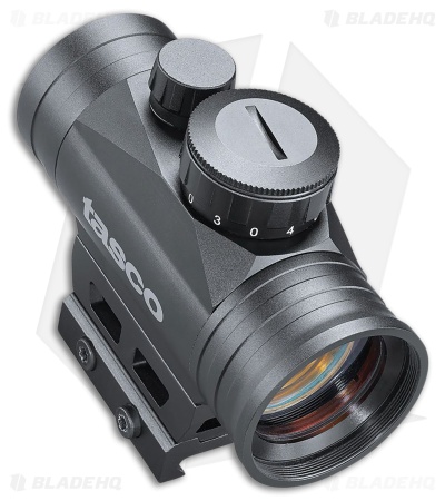 Tasco 1X30 Red Dot Sight - Black 3 MOA with Hi/Lo Mount - Blade HQ