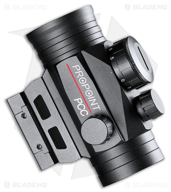 Tasco 1X30 Red Dot Sight - Black 3 MOA with Hi/Lo Mount - Blade HQ