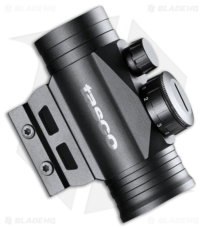 Tasco 1X30 Red Dot Sight - Black 3 MOA with Hi/Lo Mount - Blade HQ