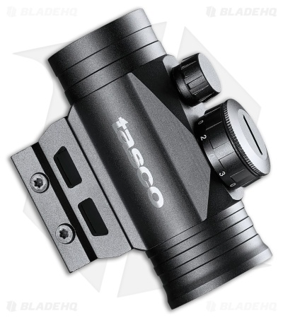 Tasco 1X30 Red Dot Sight - Black 3 MOA with Hi/Lo Mount - Blade HQ
