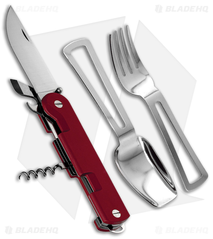 TB Outdoor Baroudeur Multi-Tool Red Polymer (6-in-1)