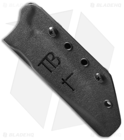 TB Outdoor Maraudeur Survival Fixed Blade Knife Tan Paracord (4.45" Black)