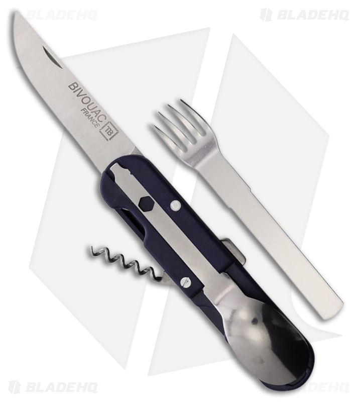TB Outdoor Marine National Knife Bivouac Knife Blue