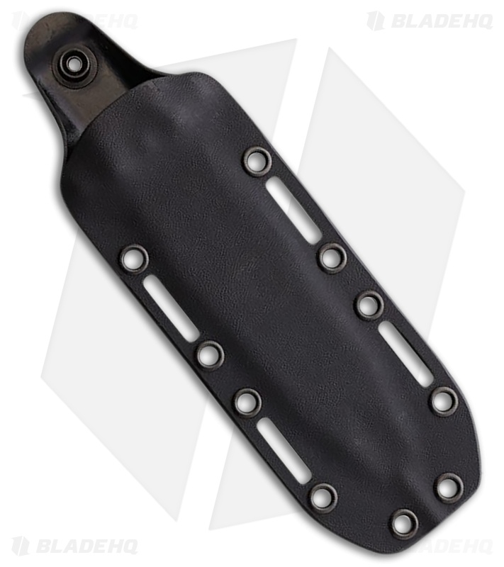 TB Outdoor Vengeur Survival Knife Black Polymer (5.00" Black)