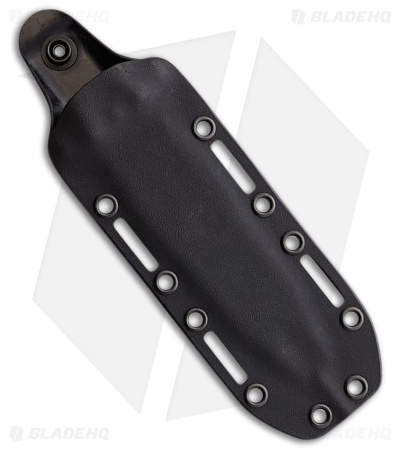 TB Outdoor Vengeur Survival Knife Black Polymer (5.00" Black)