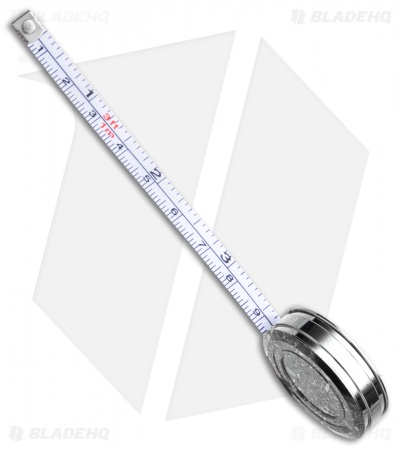 TEC Accessories Ti-Tape Titanium Tape Measure - Black Damascus