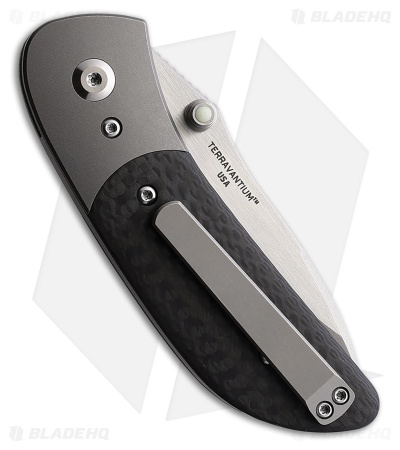 Terrain 365 P38-AT Bolstered Liner Lock Knife Carbon Fiber (2.75" Satin/Matte)