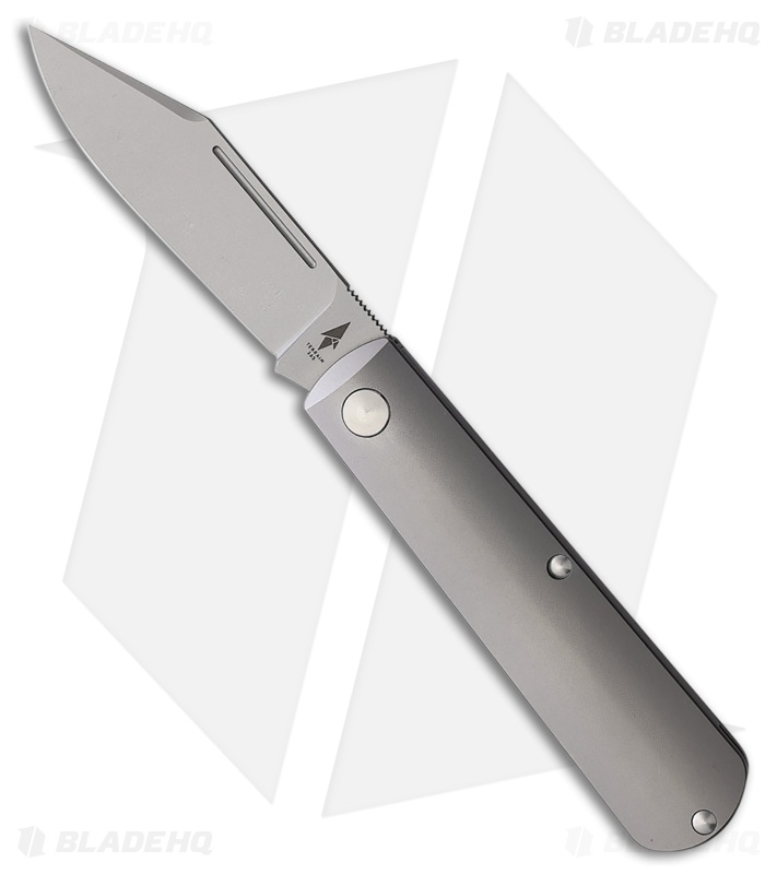 Terrain 365 Caiman Slip Joint Knife Gray Titanium (3" Matte Terravantium)