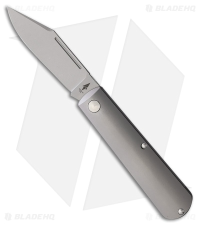 Terrain 365 Caiman Slip Joint Knife Gray Titanium (3" Matte Terravantium)