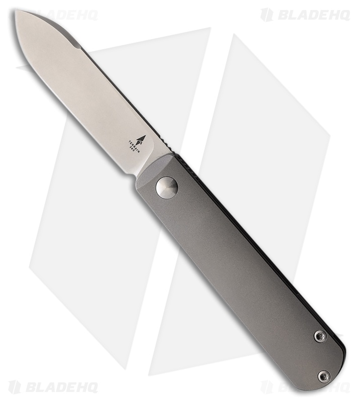 Terrain 365 Otter Slip Flip Knife Gray Titanium Matte