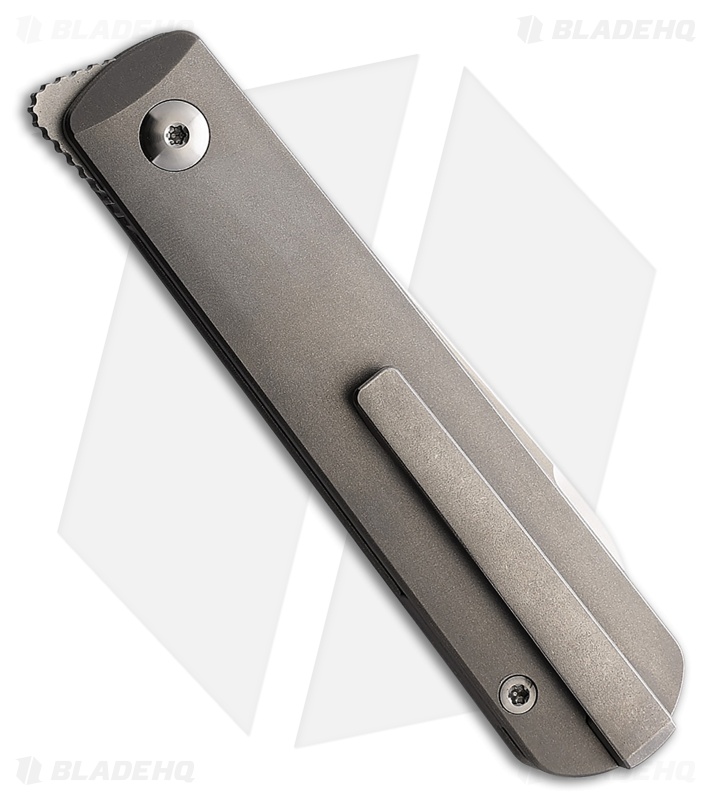 Terrain 365 Otter Slip Flip Slip Joint Knife Gray Titanium (3" Matte)