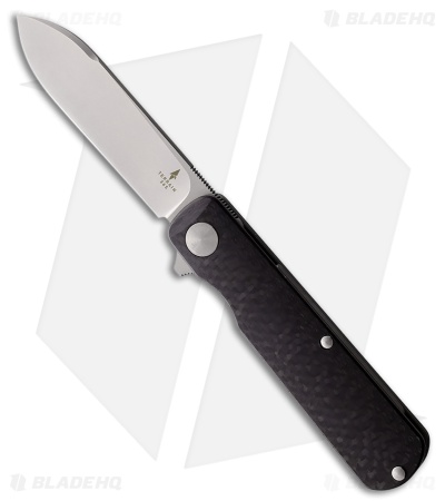 Terrain 365 Otter Flip-AT Liner Lock Knife Carbon Fiber (3" Terravantium)