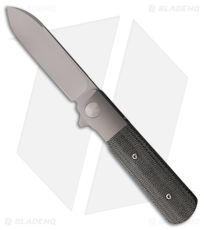 Terrain 365 Otter Flip-ATB Knife Black Micarta Terravantium