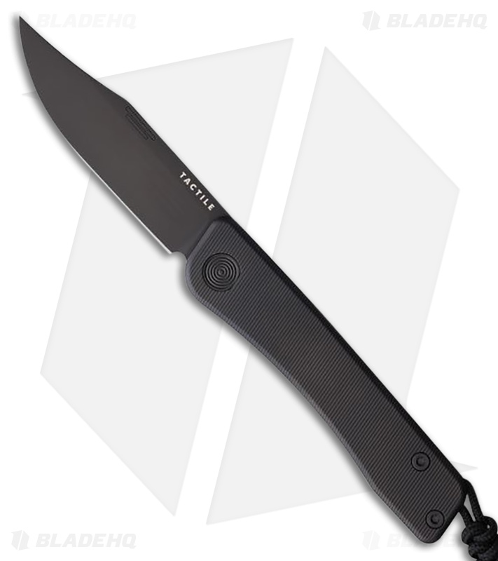 Tactile Knife Co. Bexar Slip Joint Knife DLC Titanium (2.8" DLC MagnaCut)