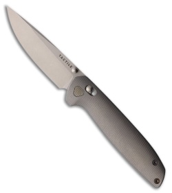 Tactile Knife Co. Maverick Crossbar Lock Knife Bronze Titanium (3.5" Stonewash)
