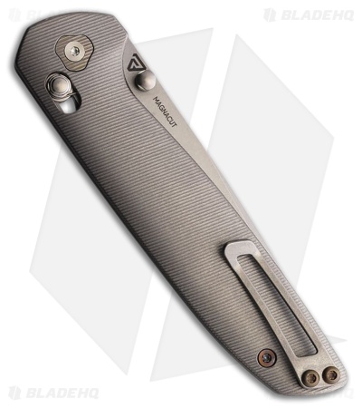 Tactile Knife Co. Maverick Crossbar Lock Knife Bronze Titanium (3.5" Stonewash)
