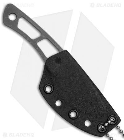 TOPS Knives Backup Fixed Blade Neck Knife (2.1" Acid Rain) TBKP-01