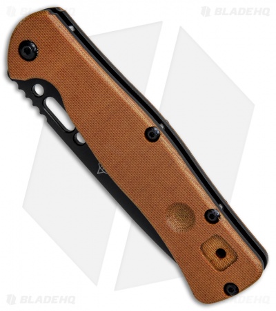 TOPS Knives BOB Fieldcraft Folder Liner Lock Knife Tan Canvas Micarta (4.37")