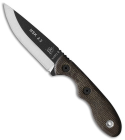 TOPS Mini Scandi Currin 1776 Limited Edition Neck Knife Green Micarta (3&quot; Black) | 157864