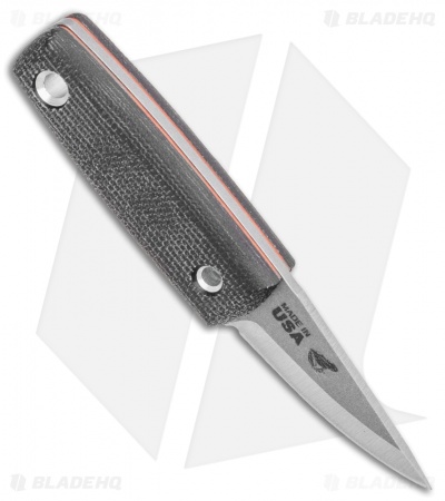 TOPS Mini Tanimboca Puukko Fixed Blade Neck Knife Micarta