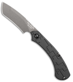 TOPS Tac-Raze Friction Folder Black G-10 (3" Gray Tungsten)