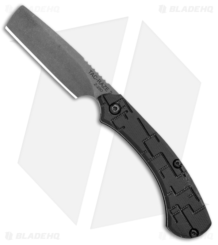 TOPS Knives Tac-Raze 3 Folding Knife Black G-10 (3.13" Gray)