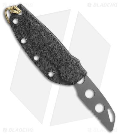 TOPS Sneaky Pete Mini Fixed Blade Knife Skeletonized (2.6"  Acid Rain)