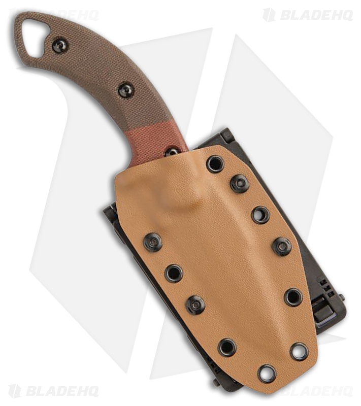 TOPS Knives Viking Tactics Crusader Knife Green/Tan Micarta Cerakote