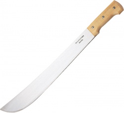 Tramontina Machete Fixed Blade Knife Wood (17.75" Satin)