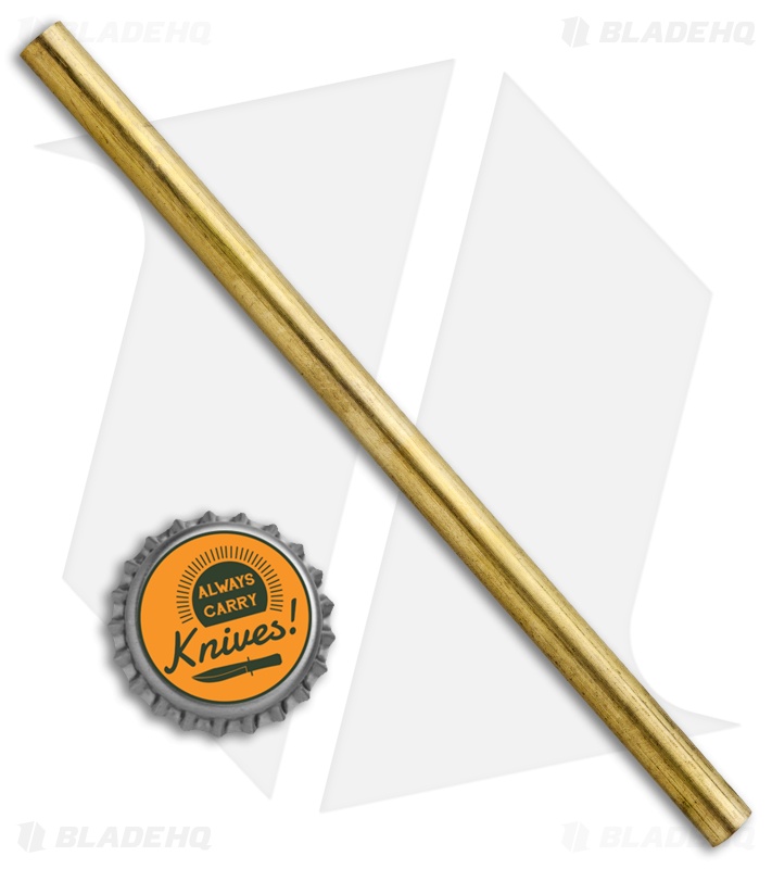 Tallen Brass Handle Pin w/ Scorpion Silhouette 