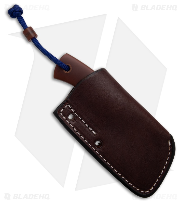 Taylor Made Custom Designs Pocket Cleaver Brown Micarta