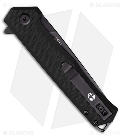 Tekto Knives F1 Alpha Liner Lock Knife Black G-10 (3.1" Black)
