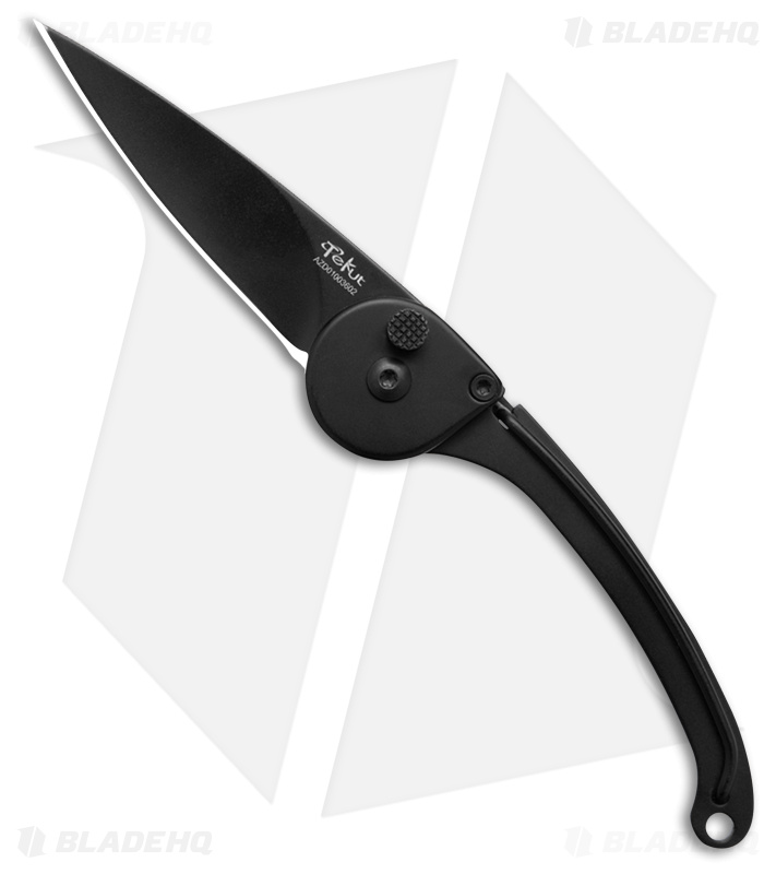 Tekut Pecker H Folding Knife Black Stainless Steel (2.50" Black)