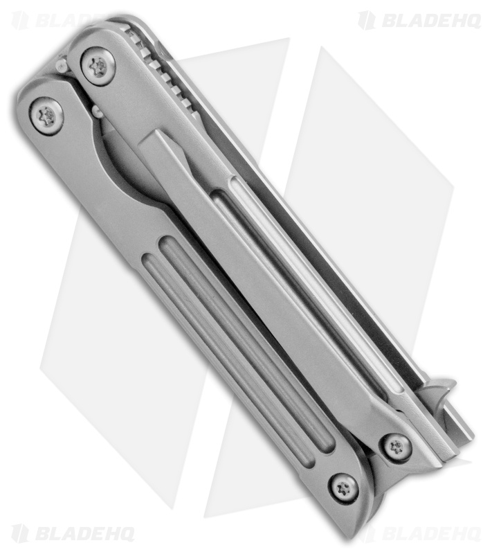 Terrain 365 Balisong Terravantium Butterfly Knife Titanium (2" Bead Blast)