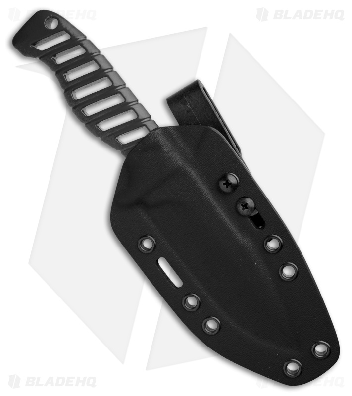 Terrain 365 Nautilus Terravantium Fixed Blade Knife Black (4.5" Stonewash)